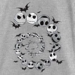 Girl's The Nightmare Before Christmas Spiral Jack T-Shirt