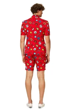 OppoSuits Men's Christmas Suit - Summer Dapper Decorator - Multicolor