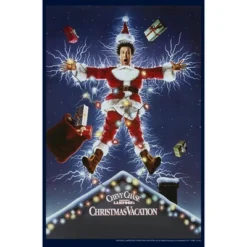 Men's National Lampoon's Christmas Vacation Electrified Poster Sweatshirt