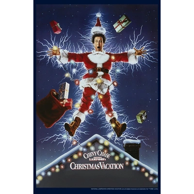 Men's National Lampoon's Christmas Vacation Electrified Poster Sweatshirt