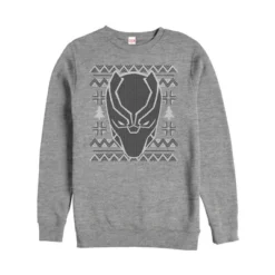 Men's Marvel Ugly Christmas Panther Mask Sweatshirt -Opposuits Store GUEST ff8bf83b 52d1 4c79 8103 068cab0e204c